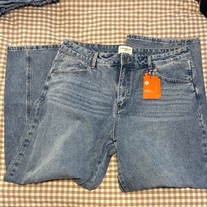 YoungLA Light Blue Straight Jeans